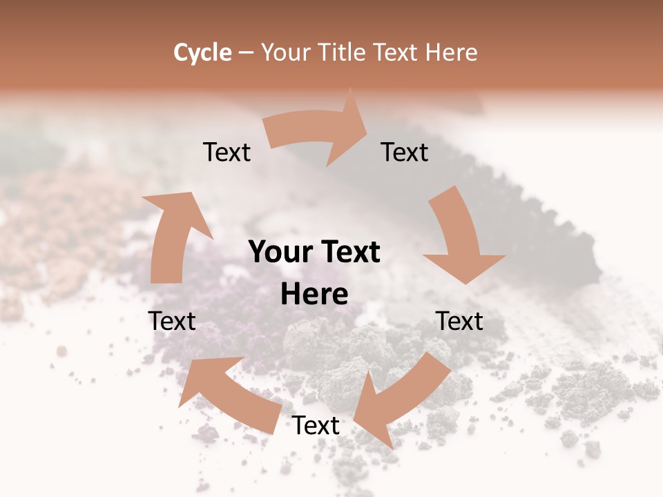 Eyebrow Care Pencil PowerPoint Template