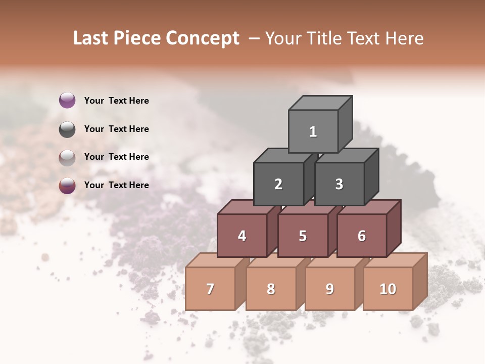 Eyebrow Care Pencil PowerPoint Template