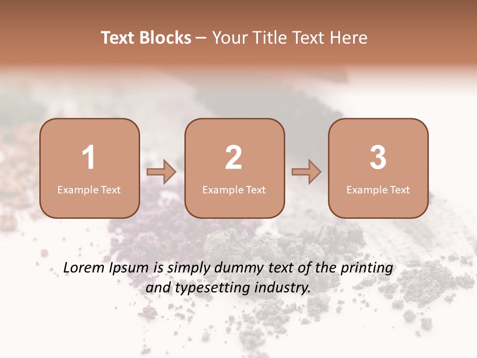 Eyebrow Care Pencil PowerPoint Template
