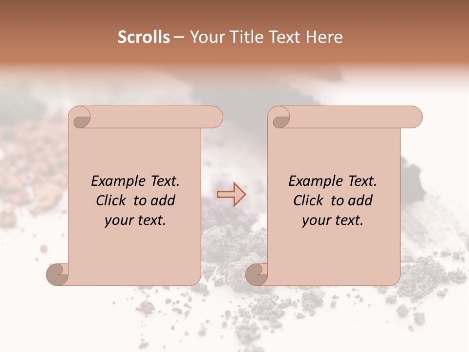 Eyebrow Care Pencil PowerPoint Template