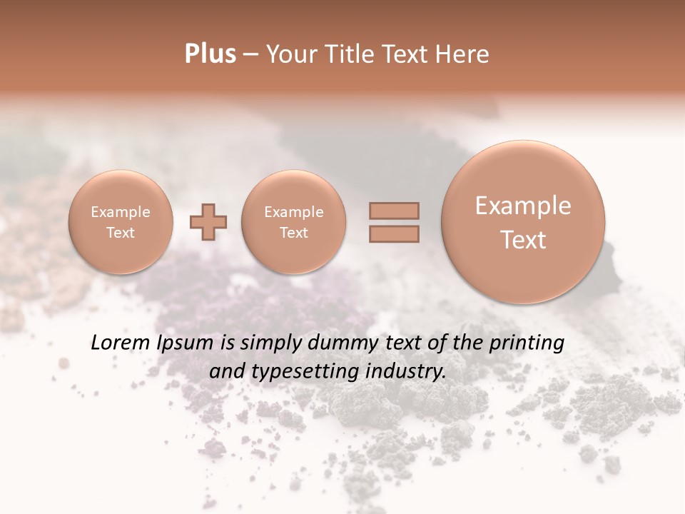 Eyebrow Care Pencil PowerPoint Template