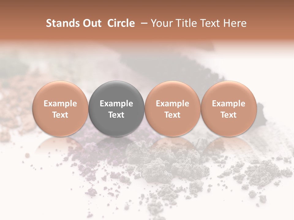 Eyebrow Care Pencil PowerPoint Template