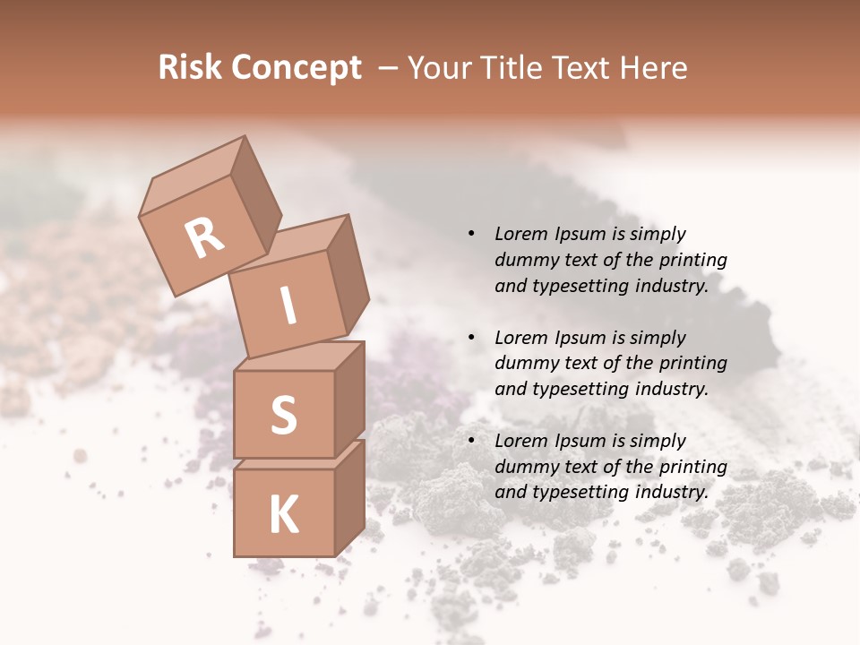 Eyebrow Care Pencil PowerPoint Template