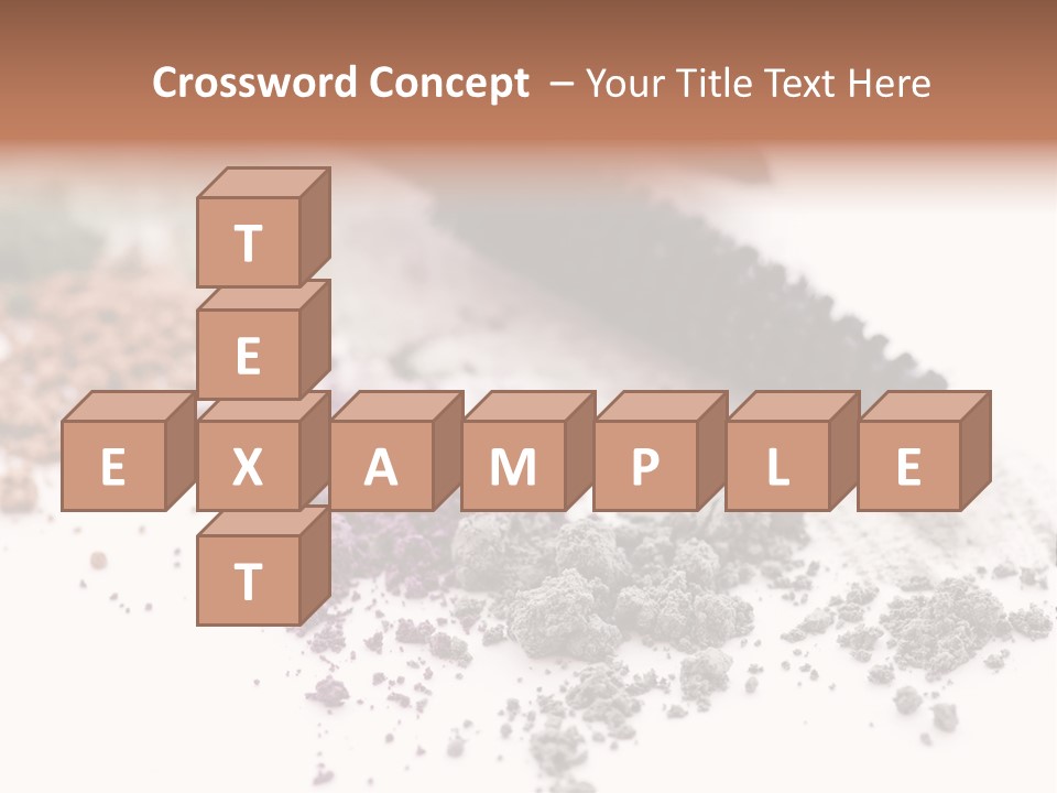 Eyebrow Care Pencil PowerPoint Template