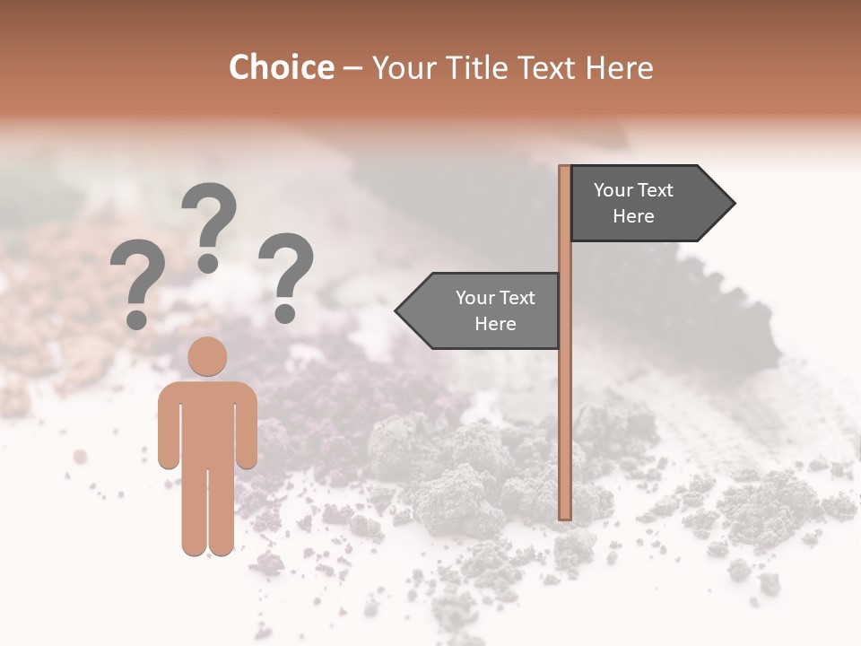 Eyebrow Care Pencil PowerPoint Template