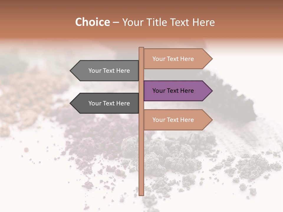 Eyebrow Care Pencil PowerPoint Template