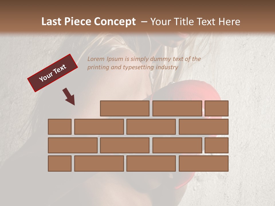 Along Direction Improve PowerPoint Template