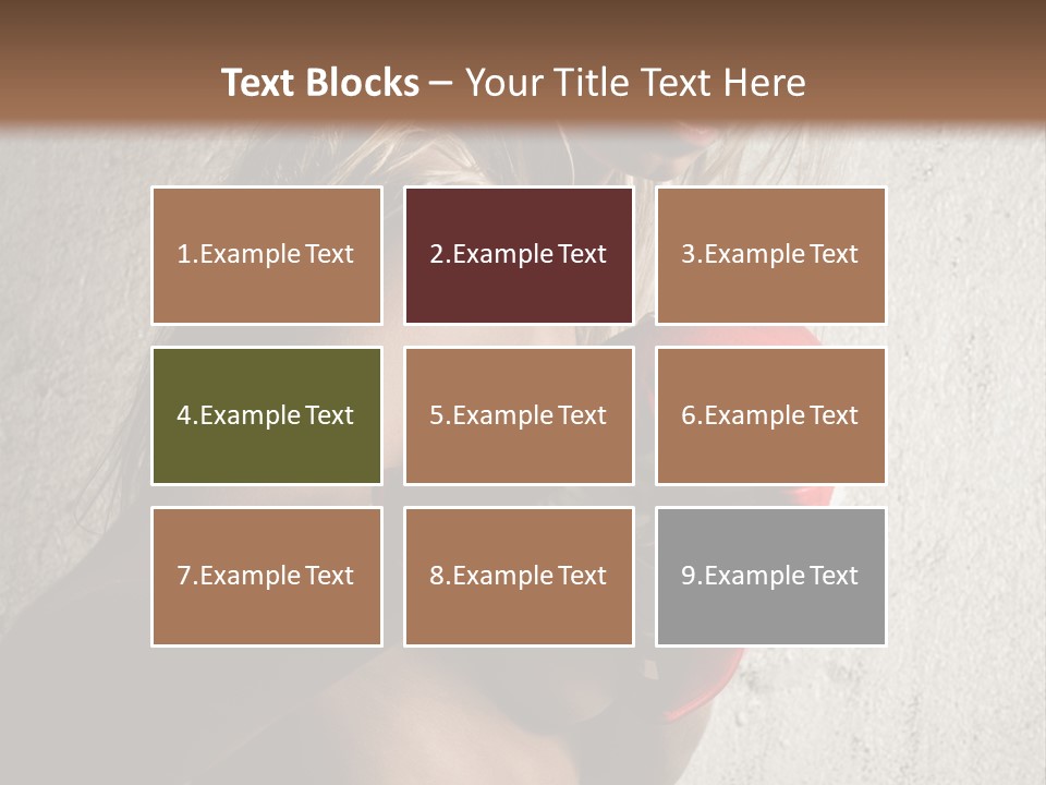 Along Direction Improve PowerPoint Template