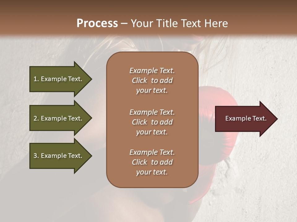 Along Direction Improve PowerPoint Template