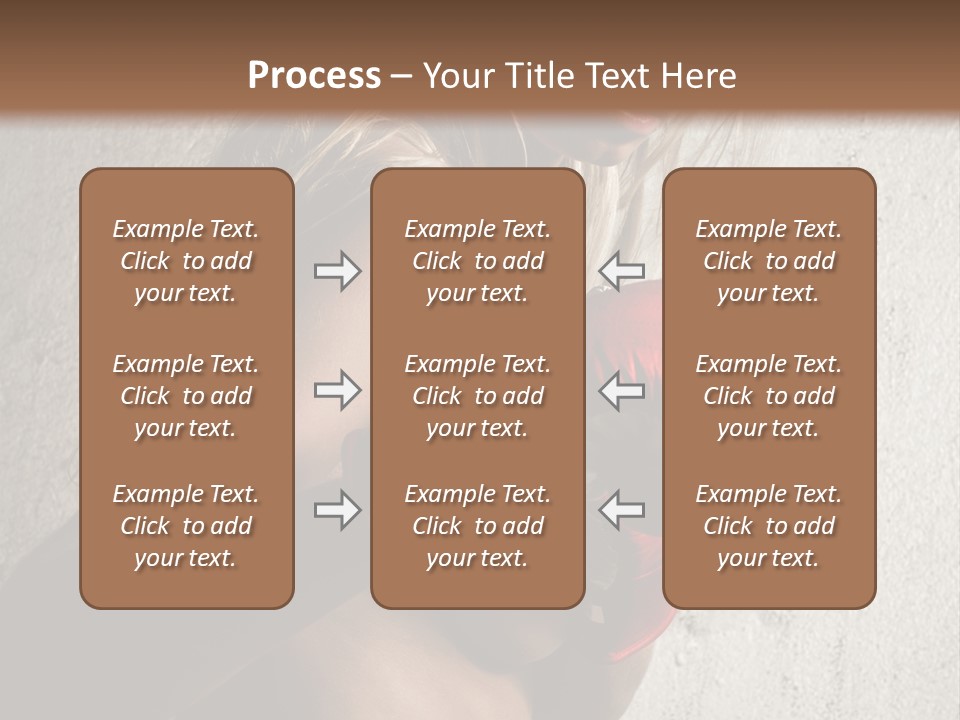 Along Direction Improve PowerPoint Template