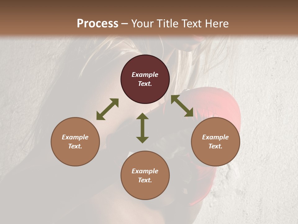Along Direction Improve PowerPoint Template