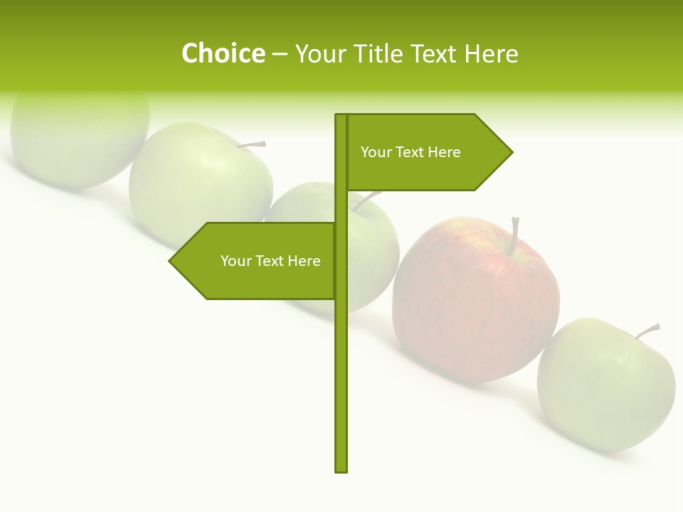 Discrimination Choosing Individuality PowerPoint Template