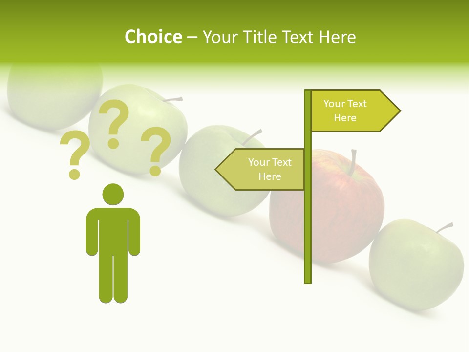 Discrimination Choosing Individuality PowerPoint Template