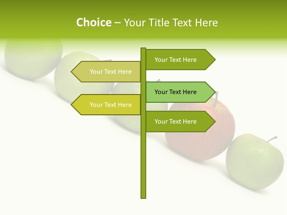 Discrimination Choosing Individuality PowerPoint Template