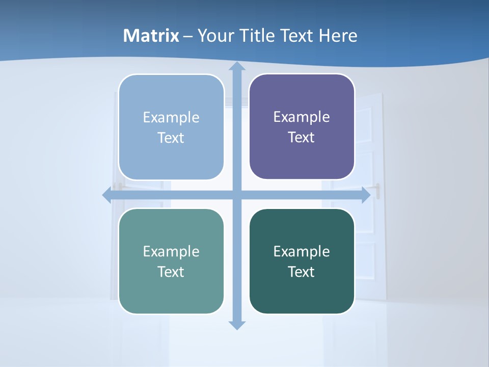 Inside Outside White PowerPoint Template