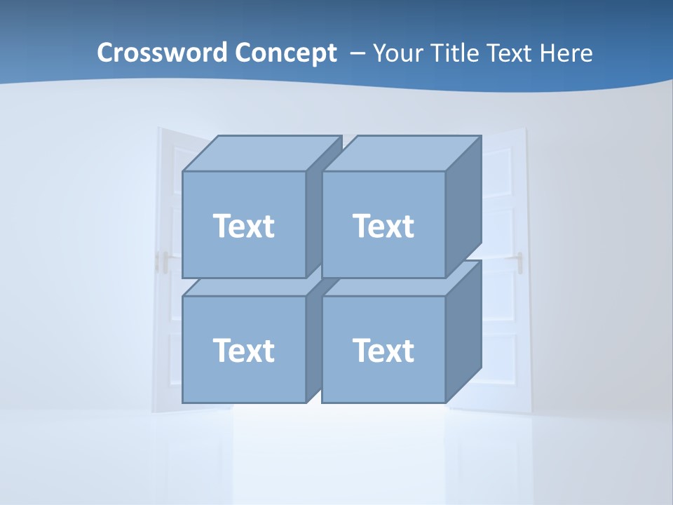 Inside Outside White PowerPoint Template