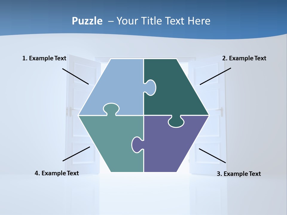 Inside Outside White PowerPoint Template