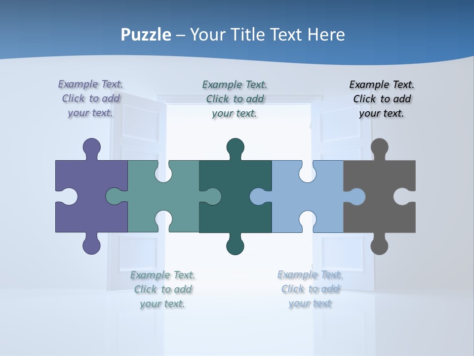 Inside Outside White PowerPoint Template