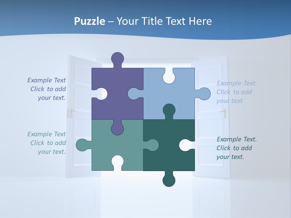 Inside Outside White PowerPoint Template