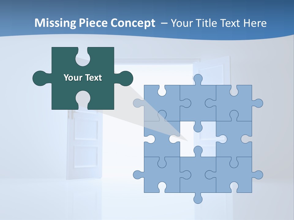 Inside Outside White PowerPoint Template