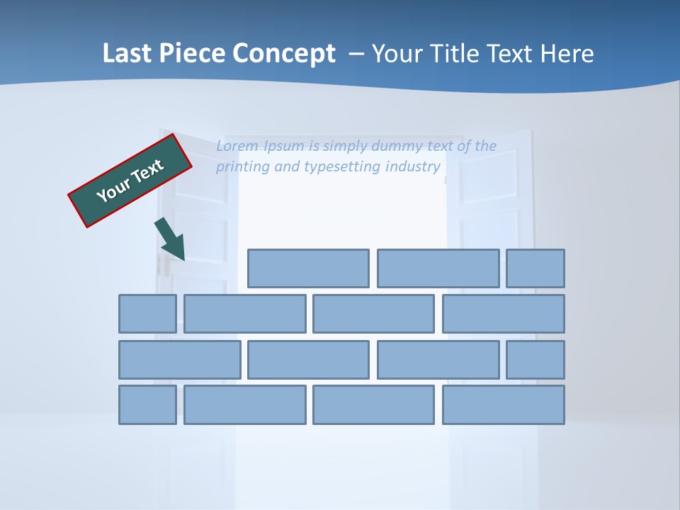 Inside Outside White PowerPoint Template