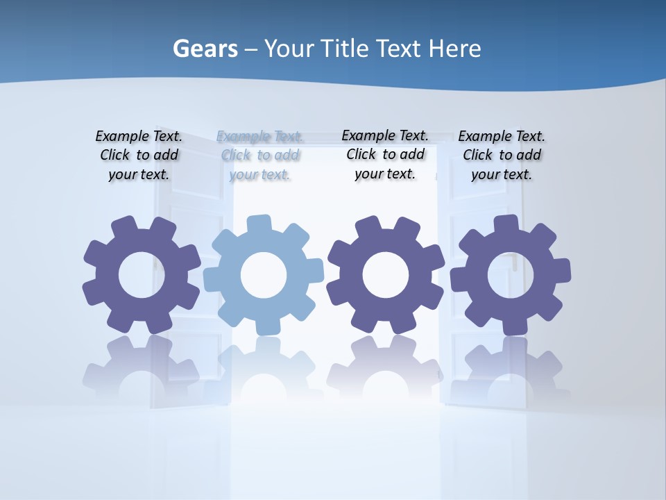 Inside Outside White PowerPoint Template