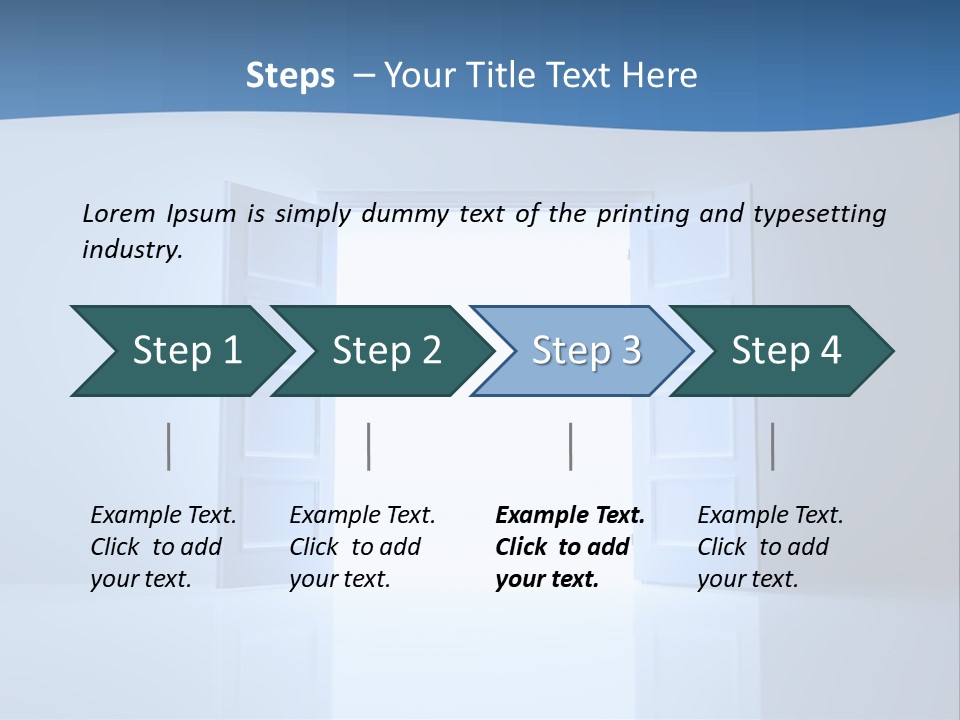 Inside Outside White PowerPoint Template
