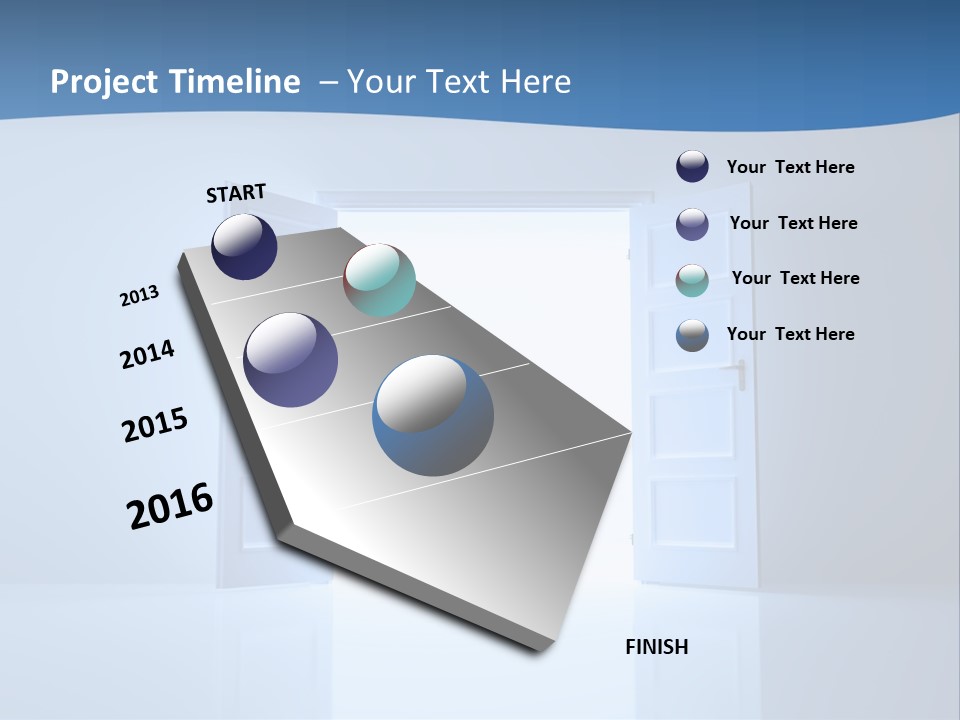 Inside Outside White PowerPoint Template