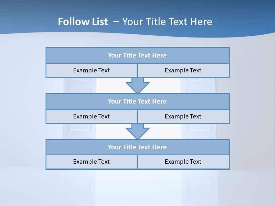 Inside Outside White PowerPoint Template