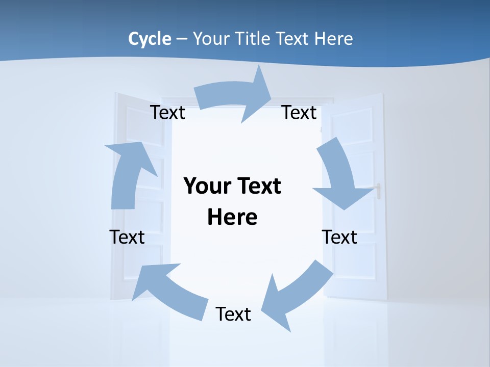 Inside Outside White PowerPoint Template