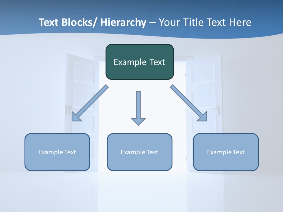 Inside Outside White PowerPoint Template