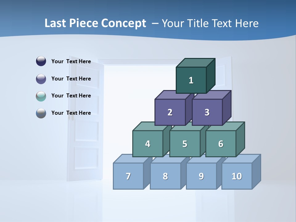 Inside Outside White PowerPoint Template