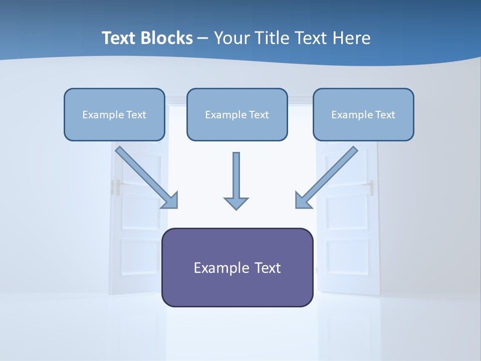 Inside Outside White PowerPoint Template