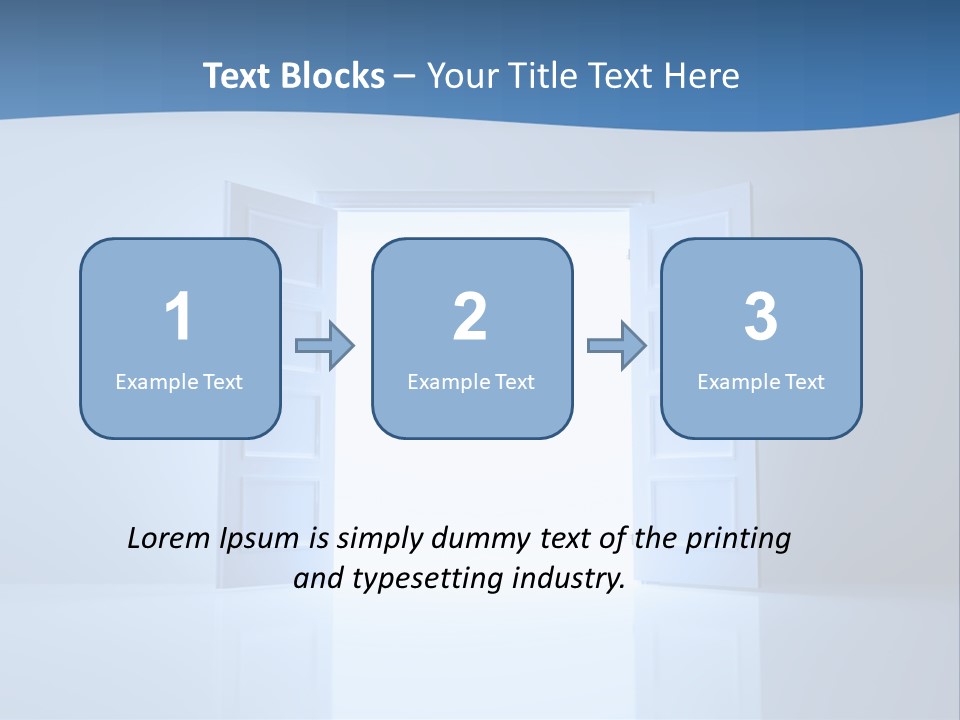 Inside Outside White PowerPoint Template
