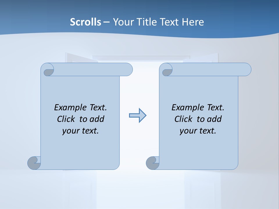 Inside Outside White PowerPoint Template