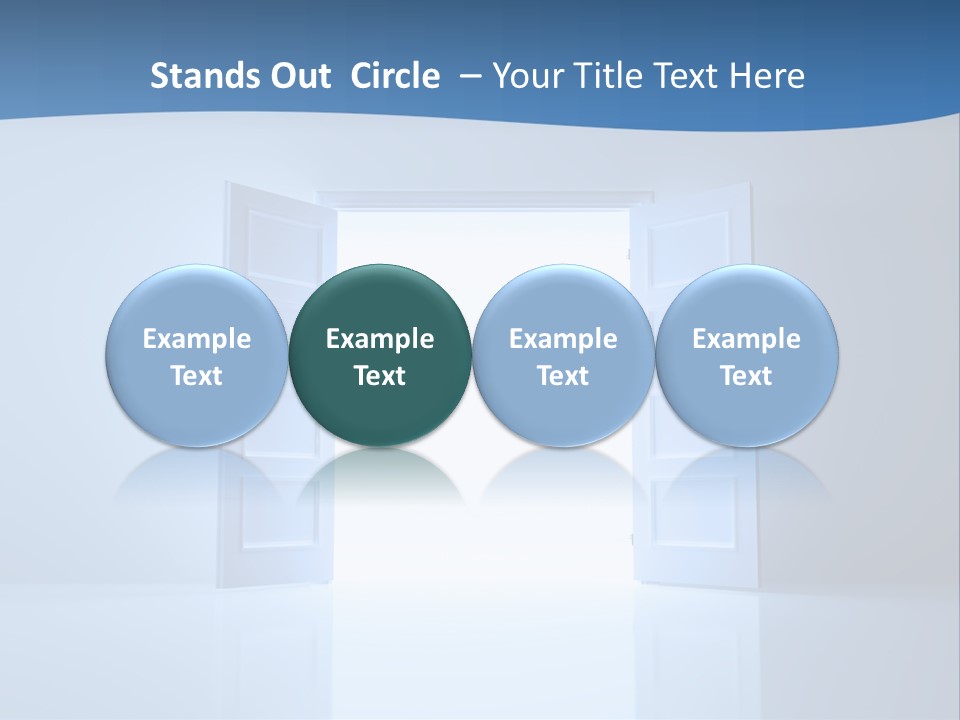 Inside Outside White PowerPoint Template