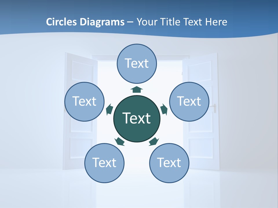 Inside Outside White PowerPoint Template