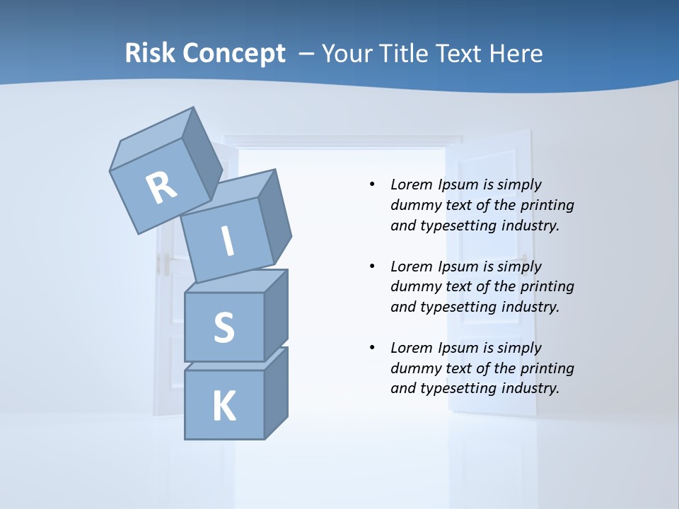 Inside Outside White PowerPoint Template