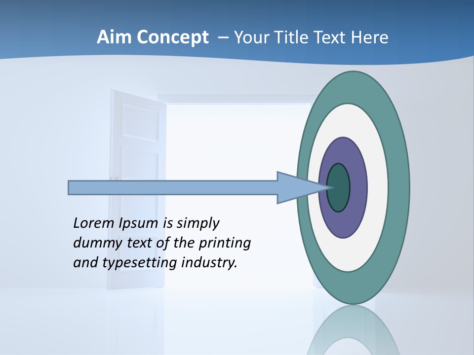 Inside Outside White PowerPoint Template