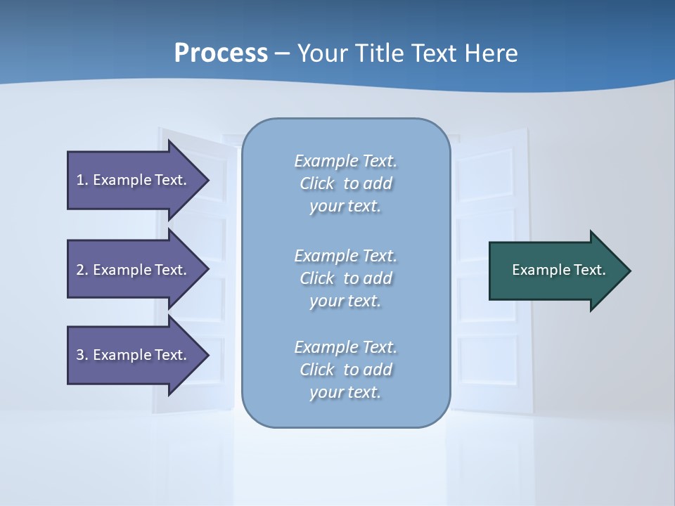 Inside Outside White PowerPoint Template