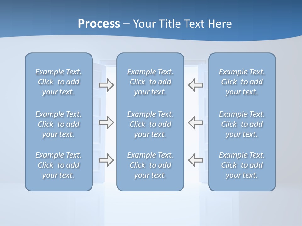 Inside Outside White PowerPoint Template