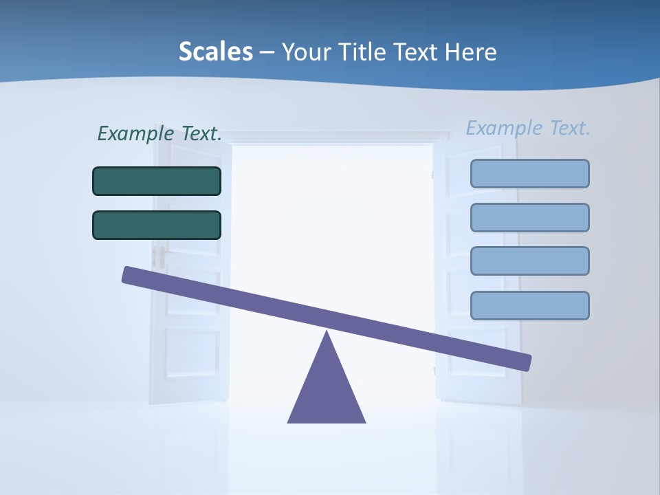 Inside Outside White PowerPoint Template