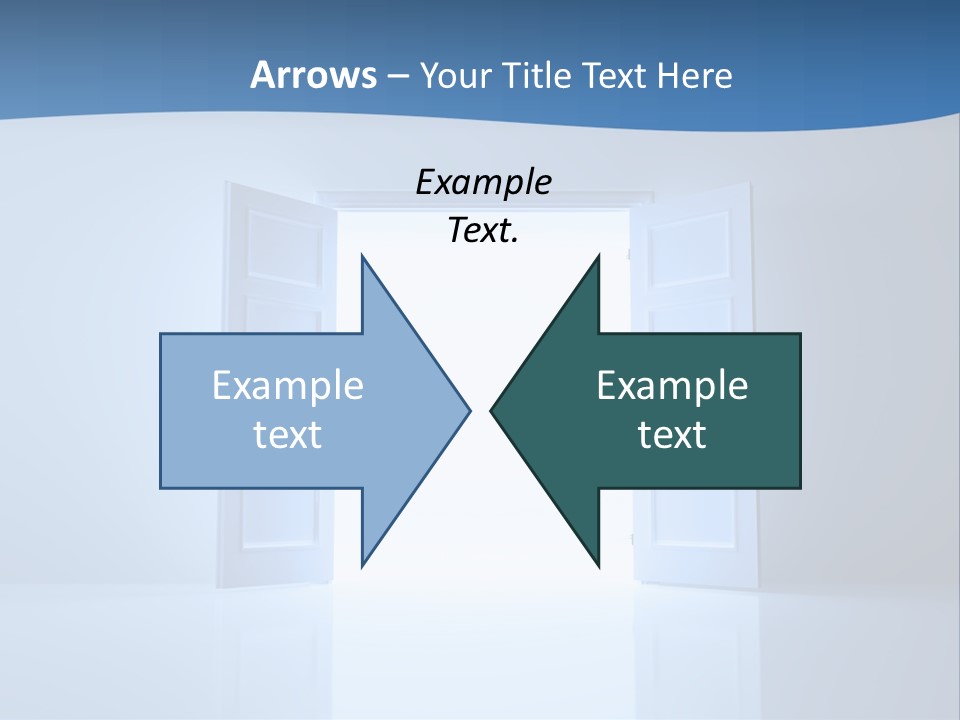Inside Outside White PowerPoint Template
