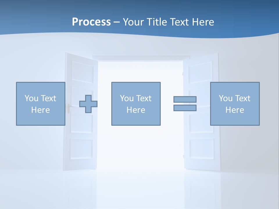 Inside Outside White PowerPoint Template