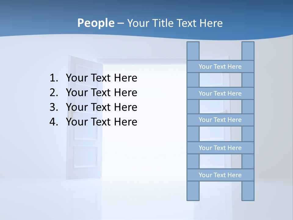 Inside Outside White PowerPoint Template
