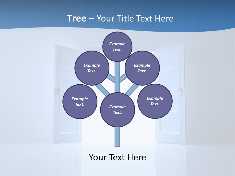 Inside Outside White PowerPoint Template