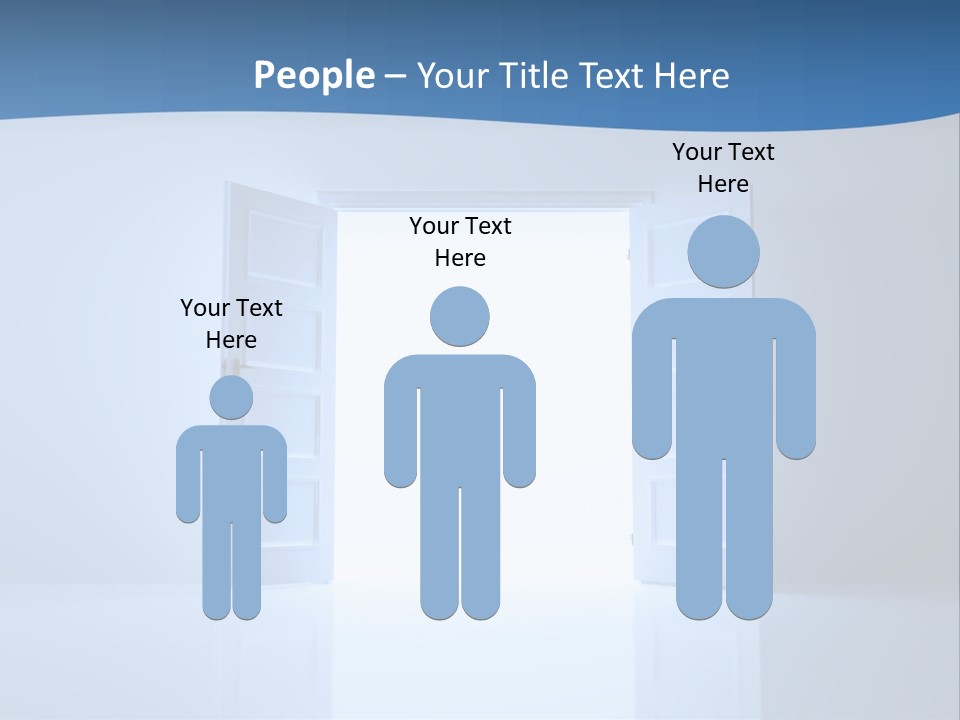 Inside Outside White PowerPoint Template