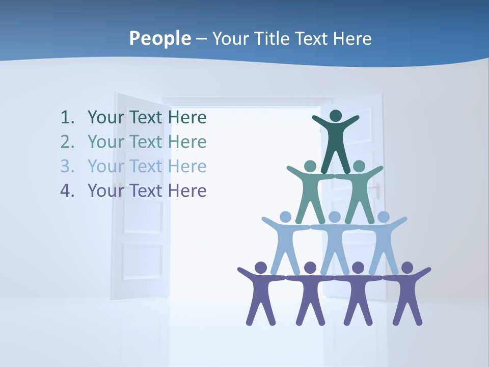 Inside Outside White PowerPoint Template