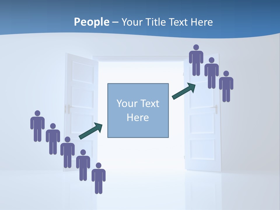 Inside Outside White PowerPoint Template
