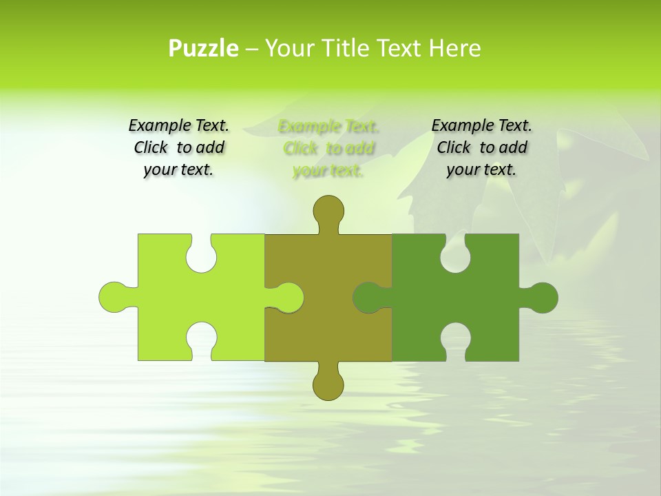 Tie Illustration Figure PowerPoint Template